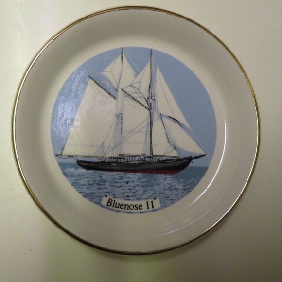 Lord Nelson Pottery Bluenose II MUG and Saucer Vintage (DK702) - Picture 4 of 6